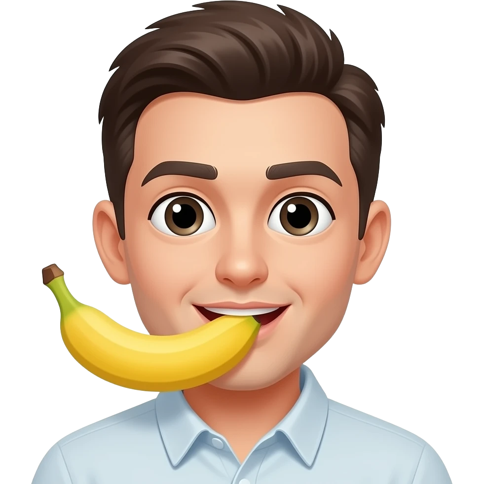Suking banana emoji