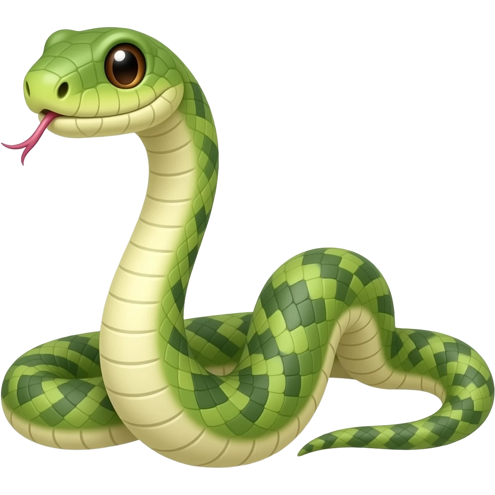 snake in the egg emoji