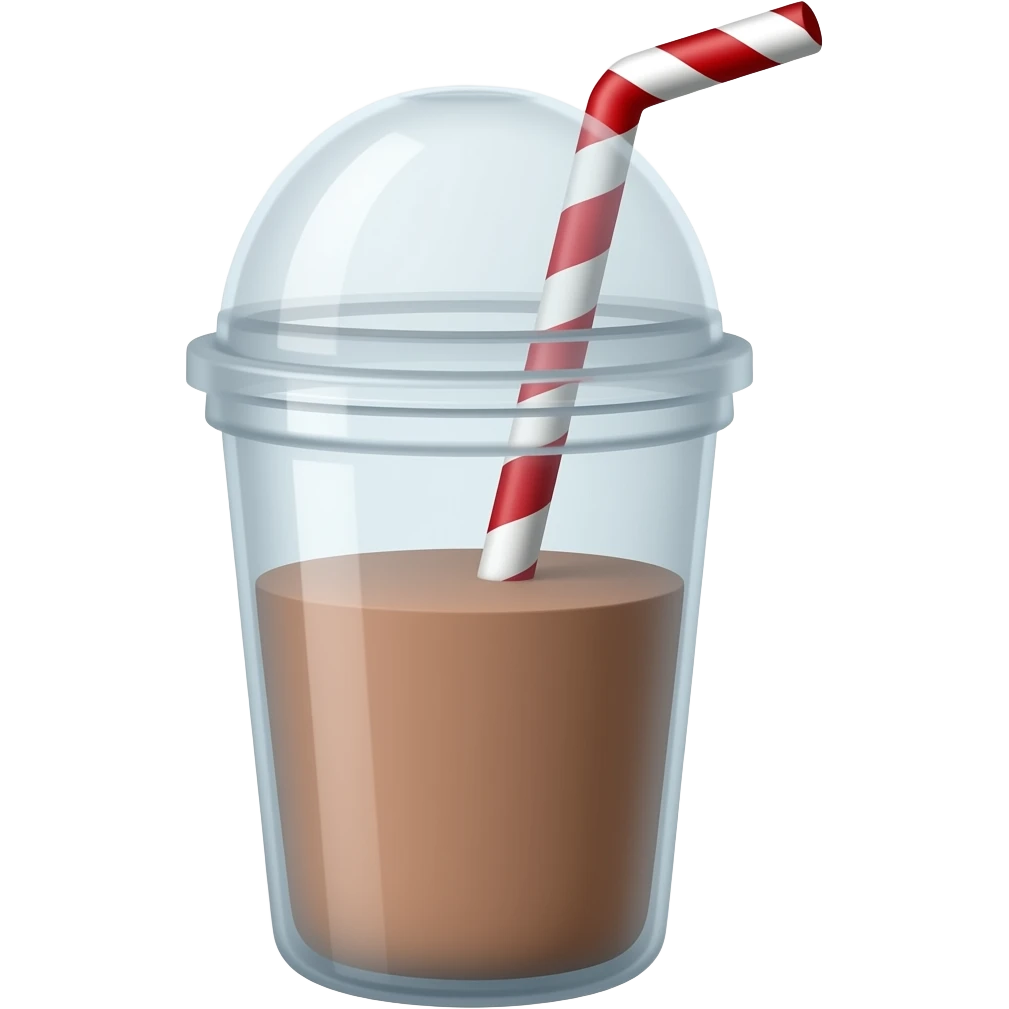 Protein shake emoji