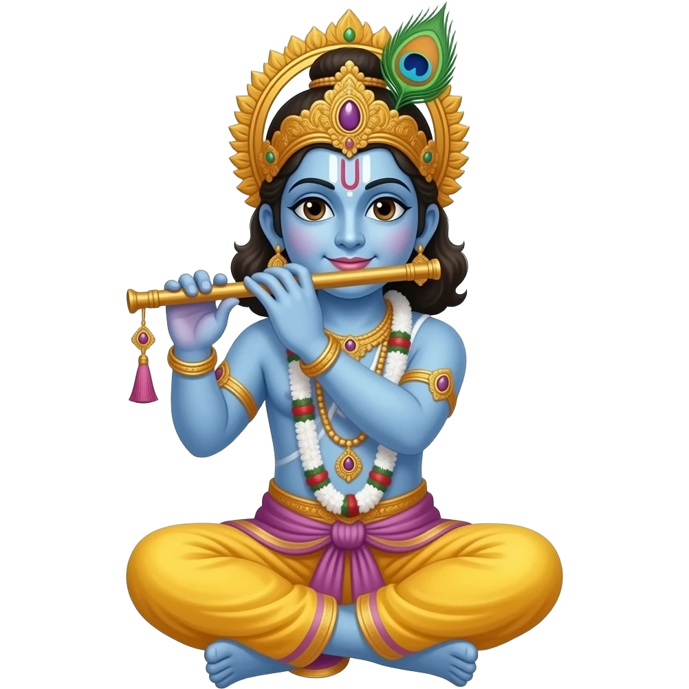 Lord krishna emoji