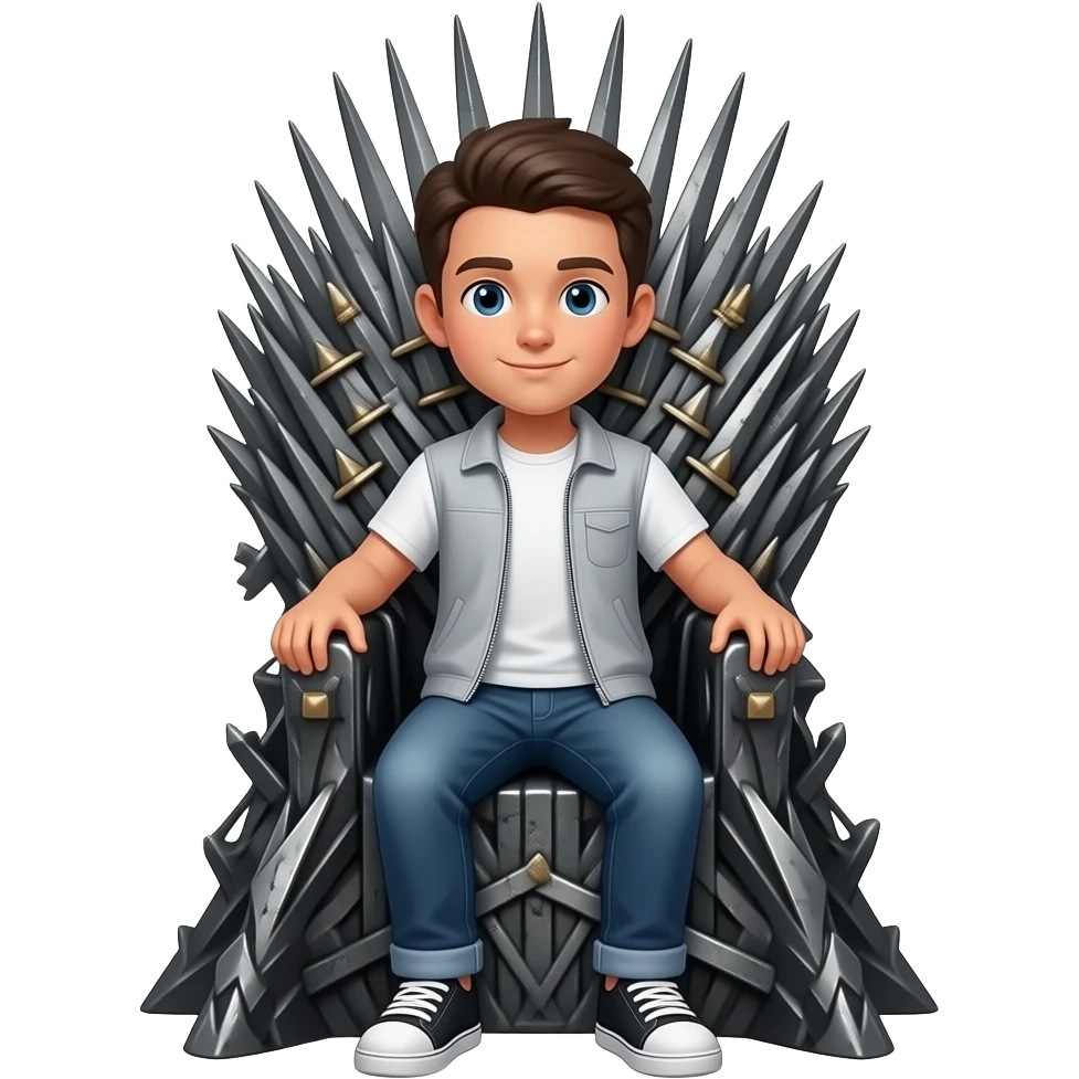 make a teenager sit on the iron throne emoji