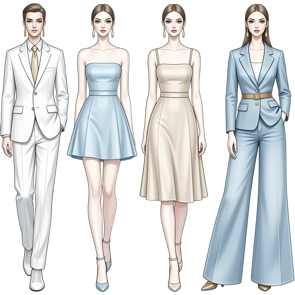 fashion drawings emoji