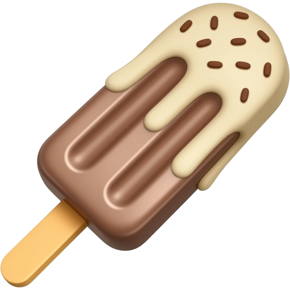 Ice cream stick emoji