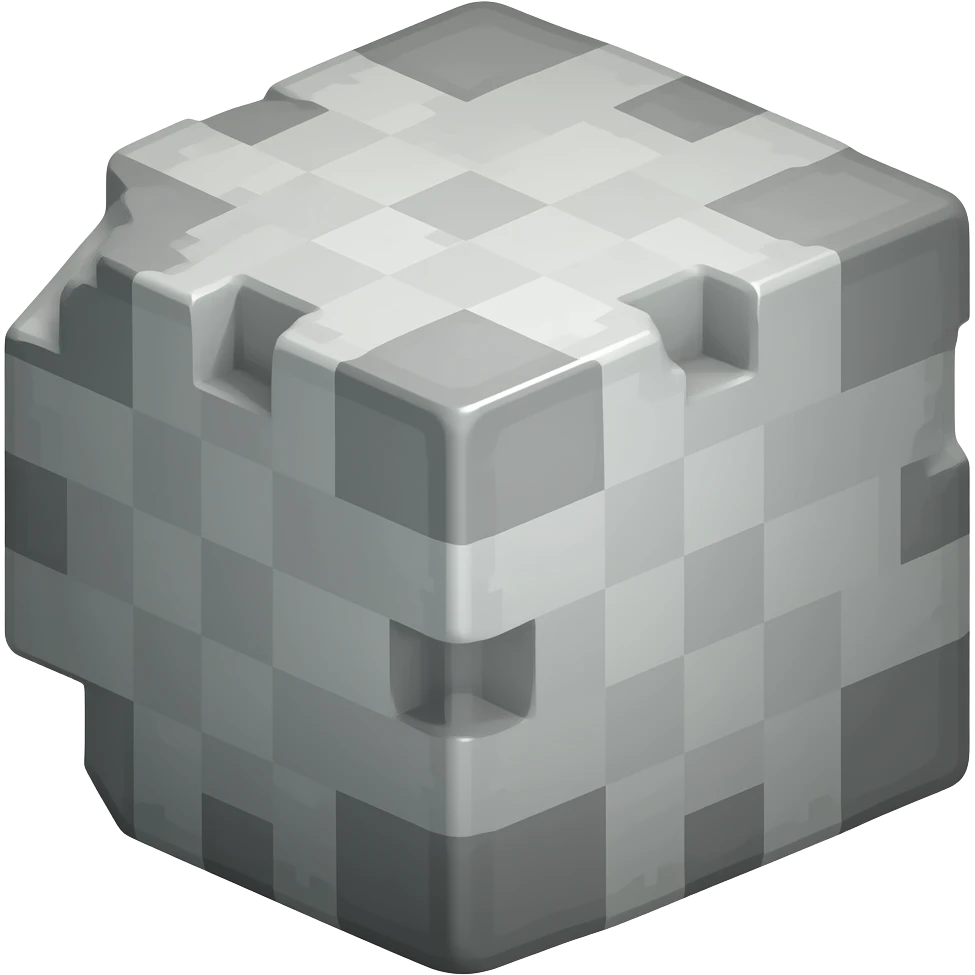 Make me a concrete minecraft block? emoji