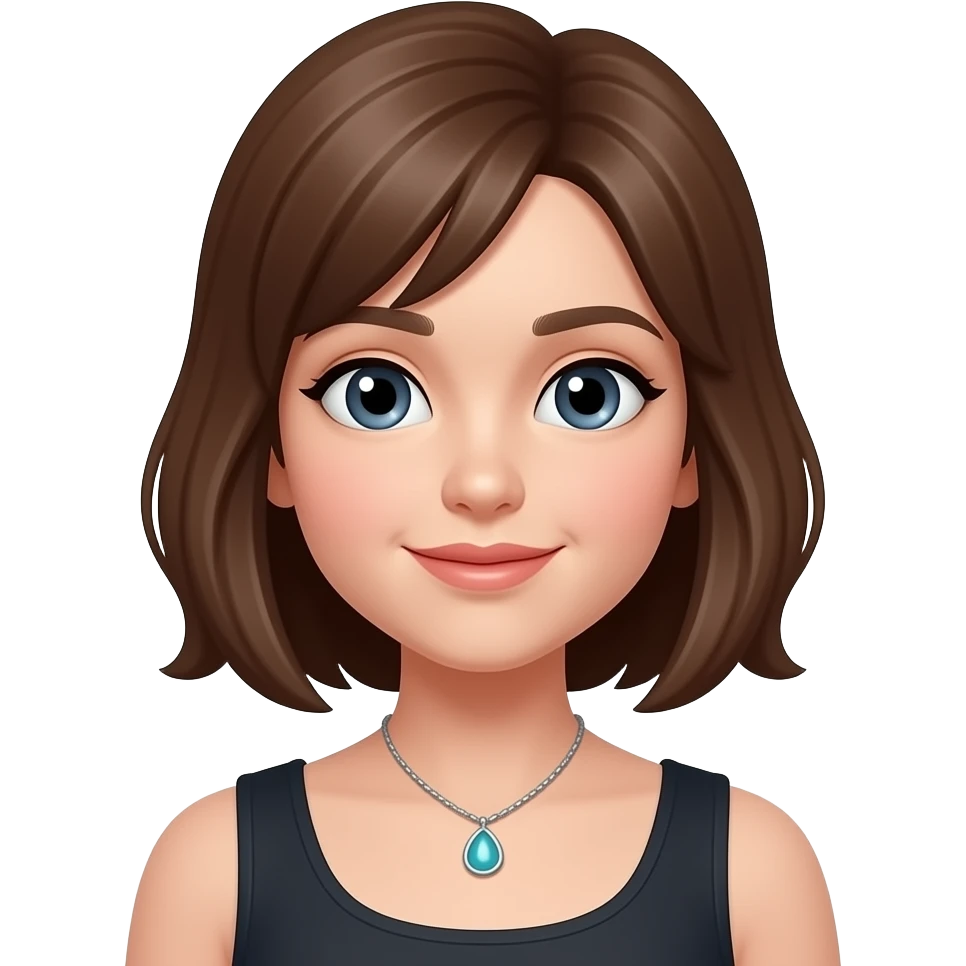 necklace girl emoji