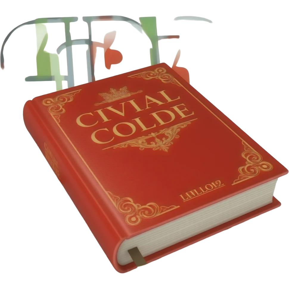 code civil français rouge édition dalloz emoji