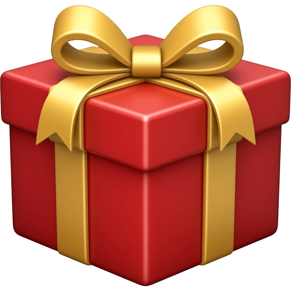 red gift emoji