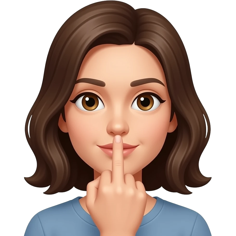 🙎🏻‍♀️🖕🏻🫣 emoji