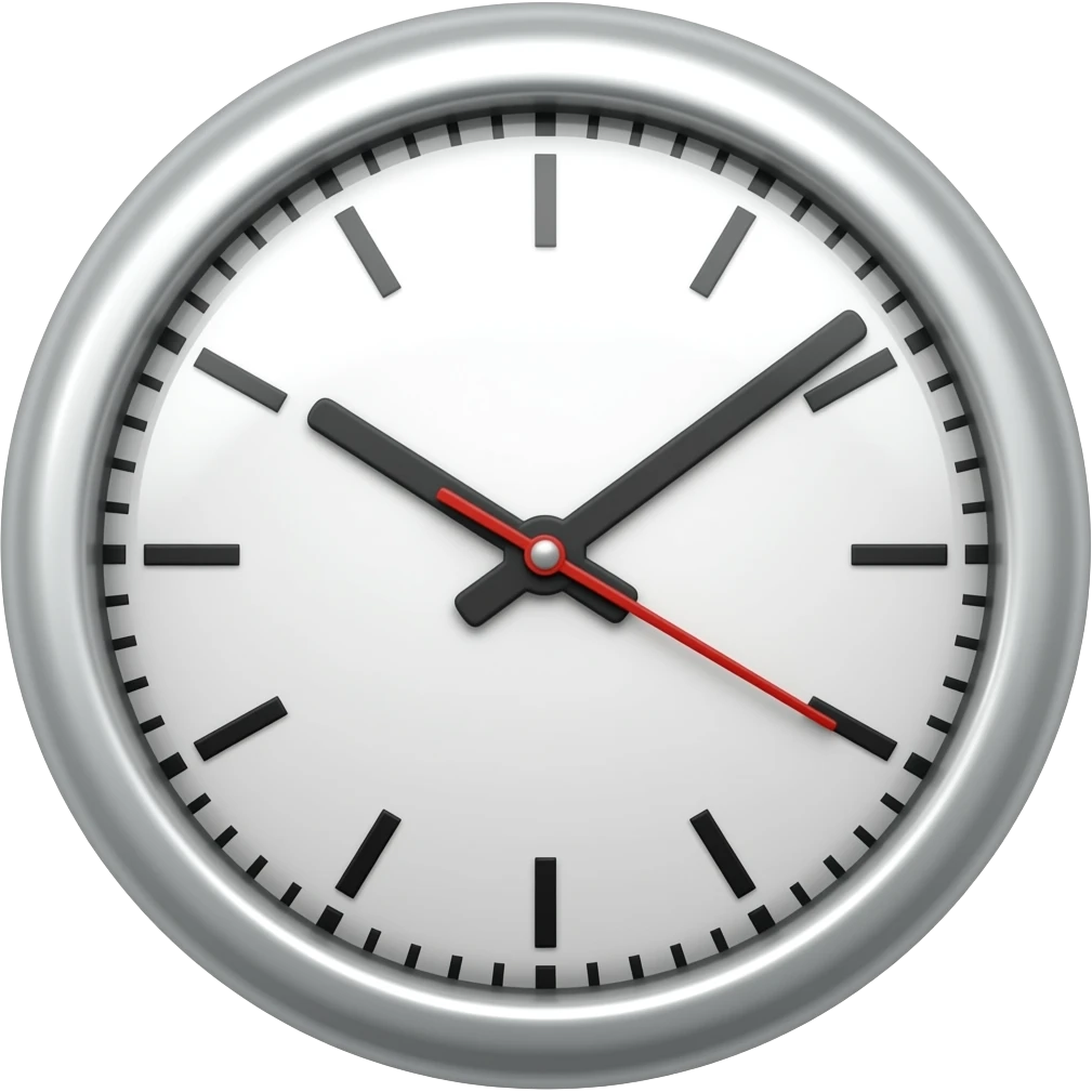 pill with clock emoji