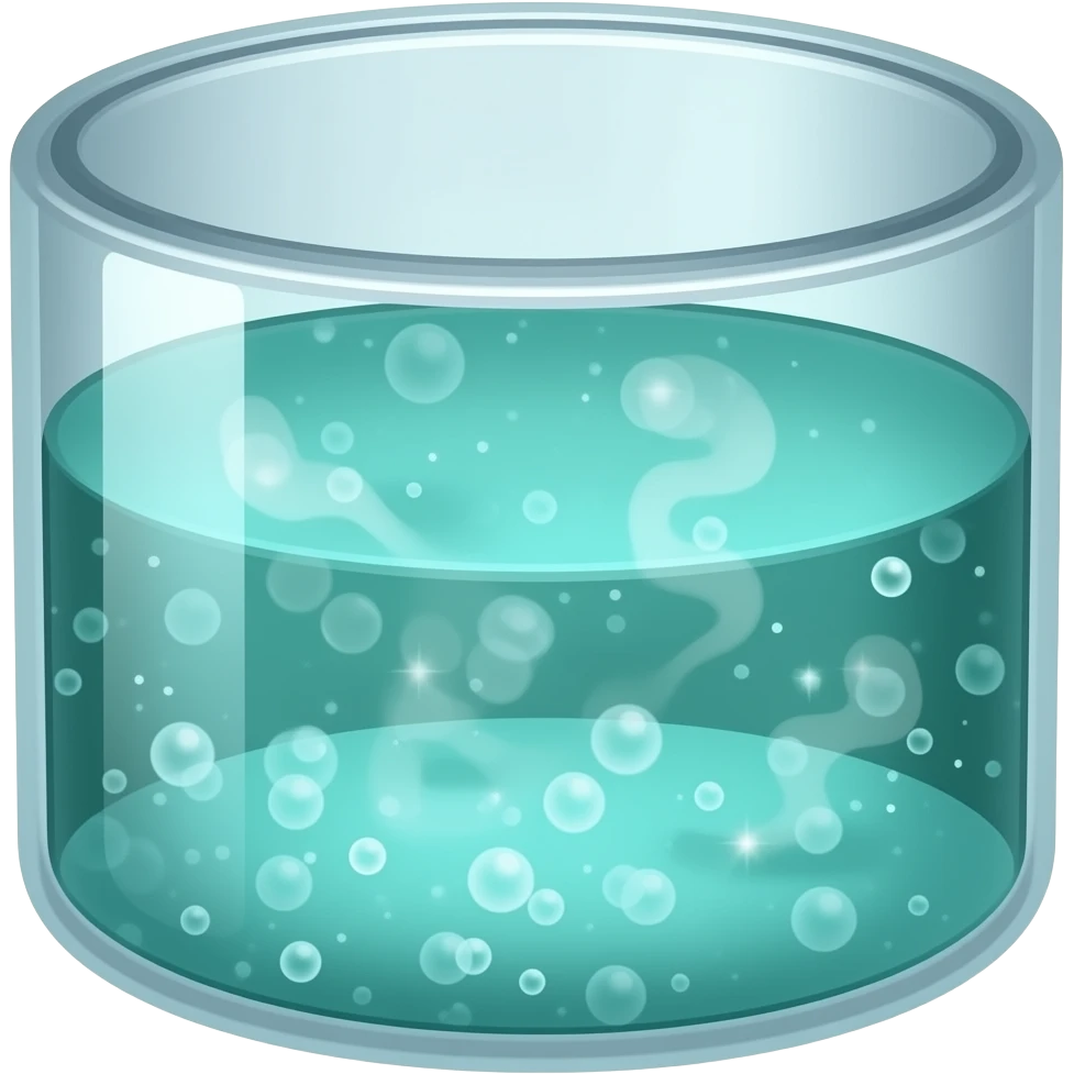 stylized cool elixir laboratory tank emoji