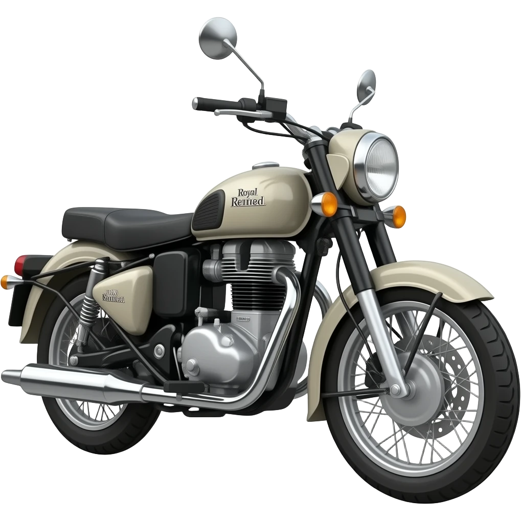 Create royal enfield 350 emoji