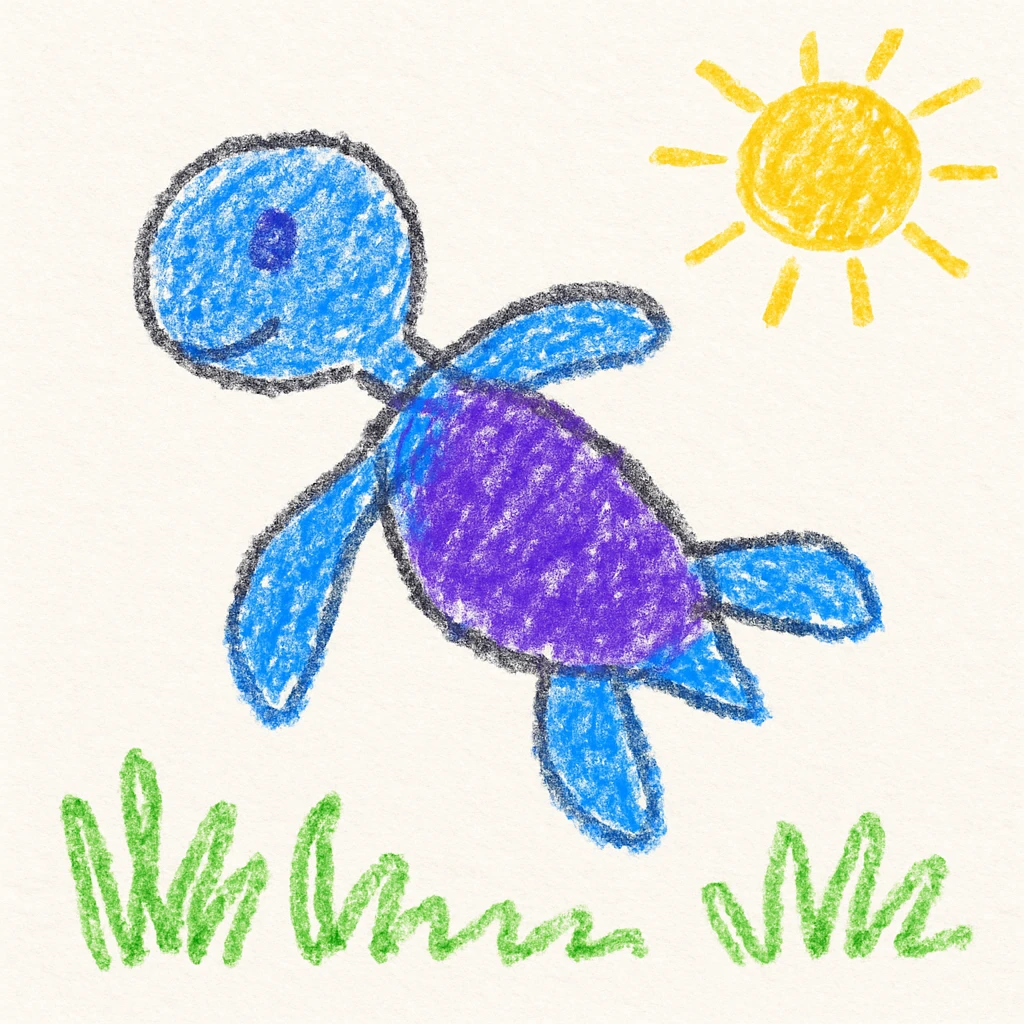 Sea turtle emoji