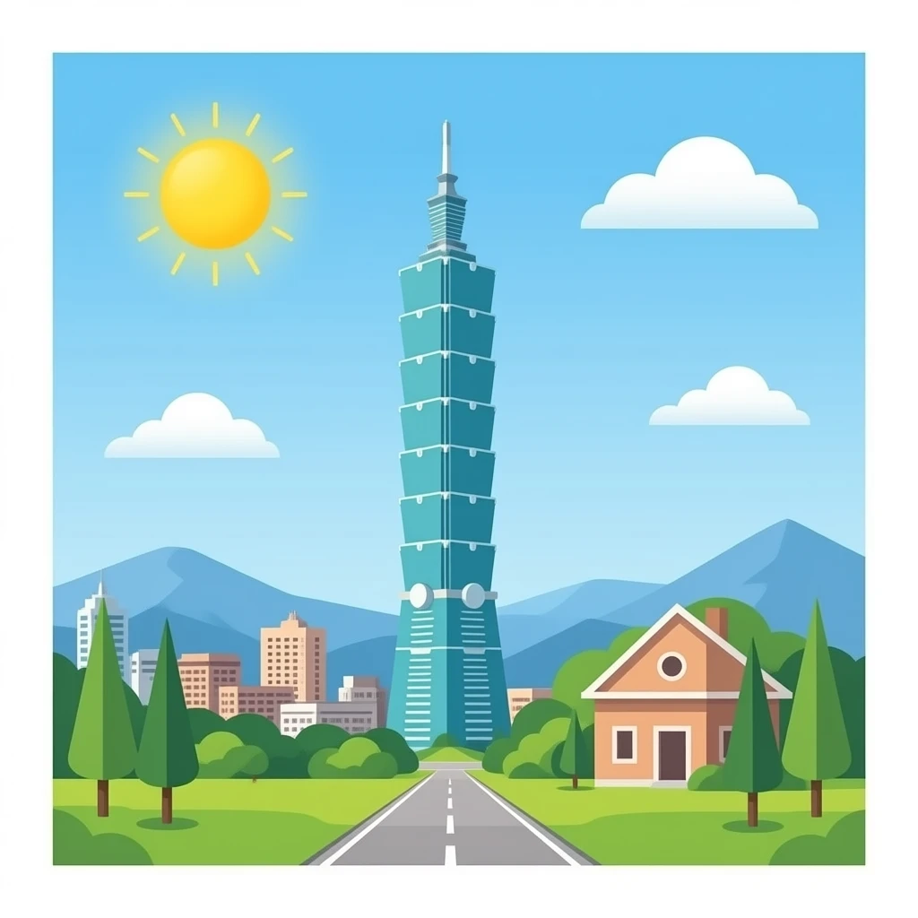 Taipei 101 emoji