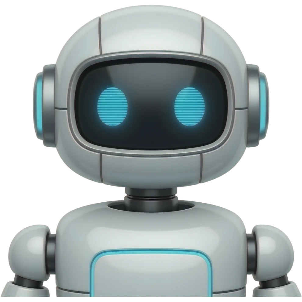 Thinking AI Robot emoji