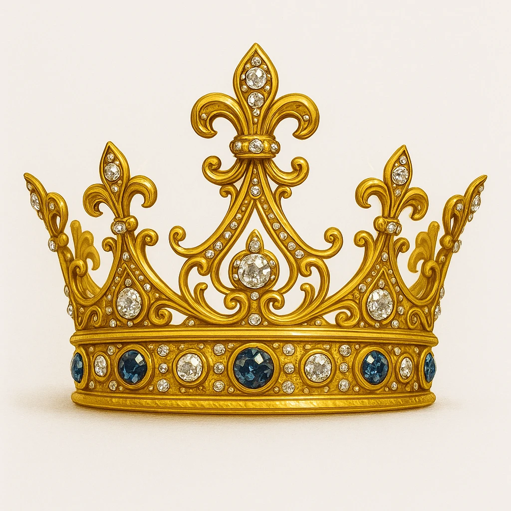 yellow crown emoji