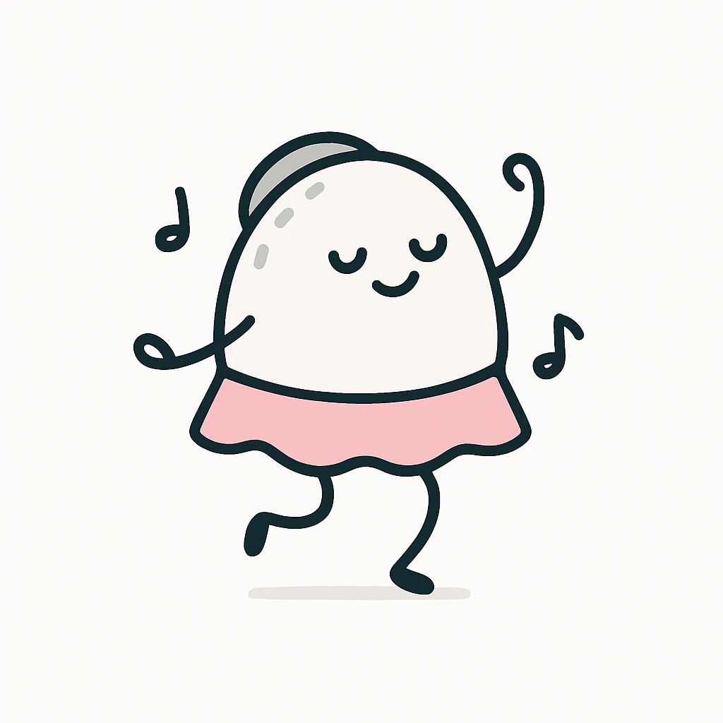 a Cailloux that Dances  emoji