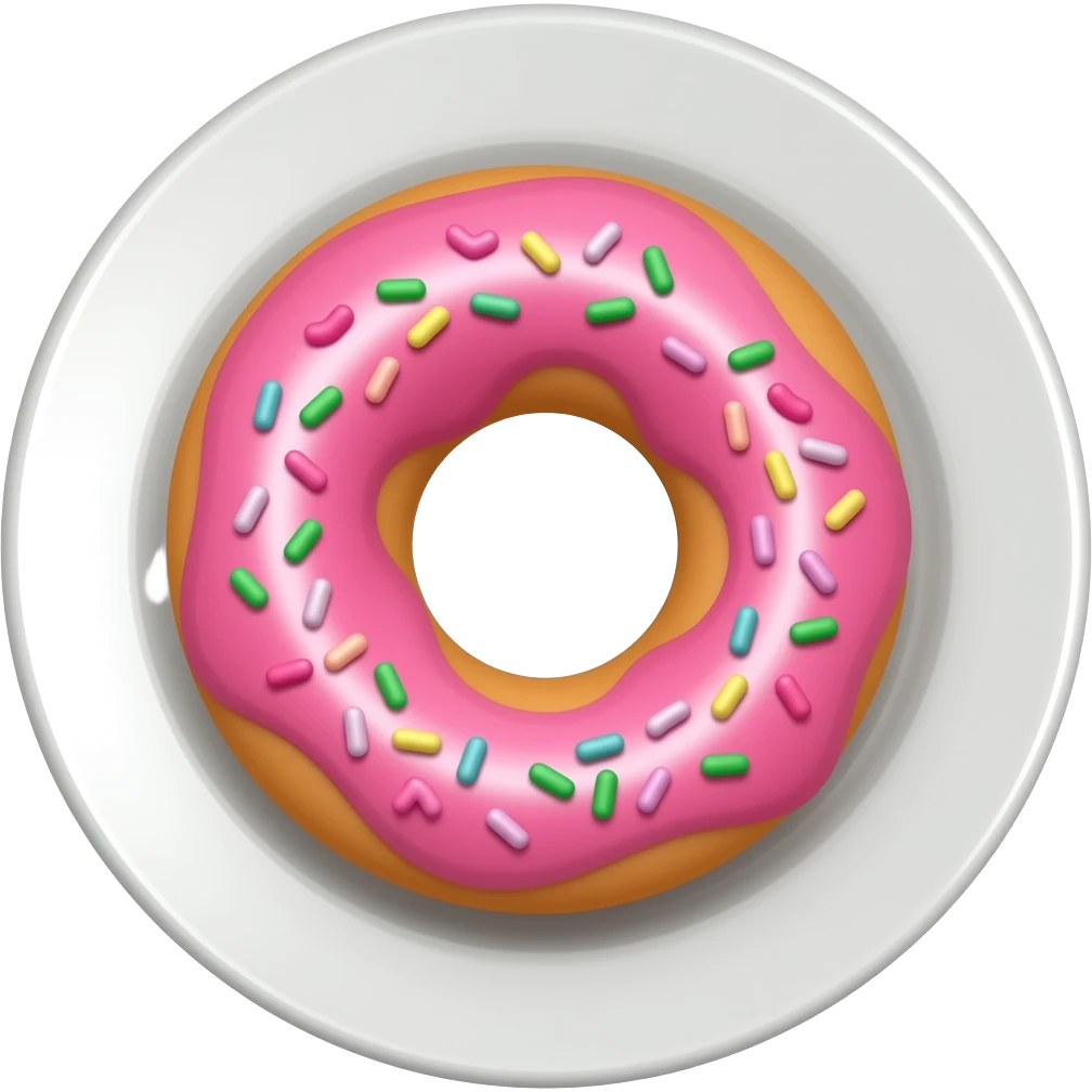 Donut Plate emoji