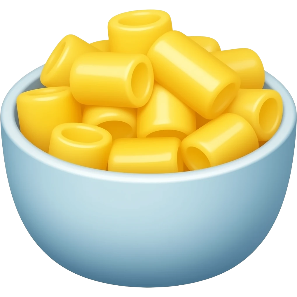 Mac and cheese emoji