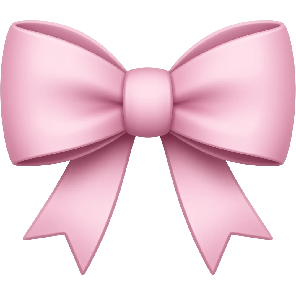 turn into cotton candy ribbon bow emoji