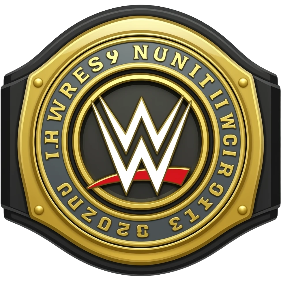 wwe spinner belt (2005-2013) emoji