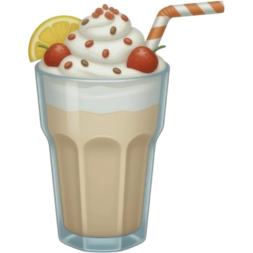 Milkshake emoji