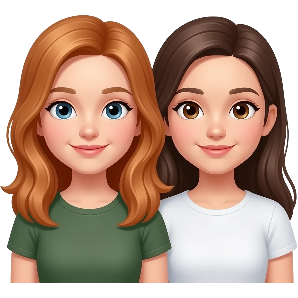 13 year old  girls best friends emoji