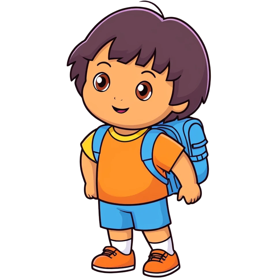 Dora la exploradora en chico  emoji