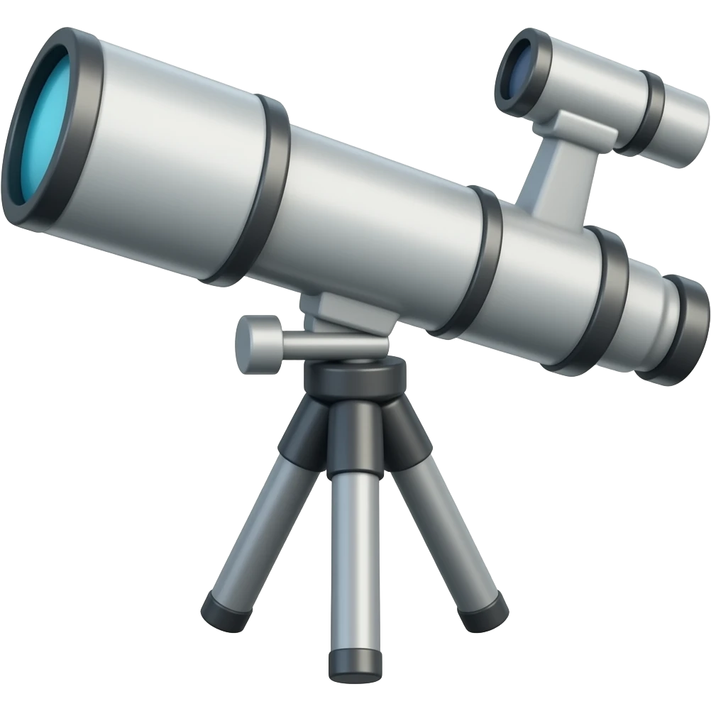 Telescope emoji