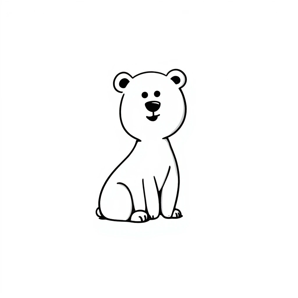 Polar bear emoji