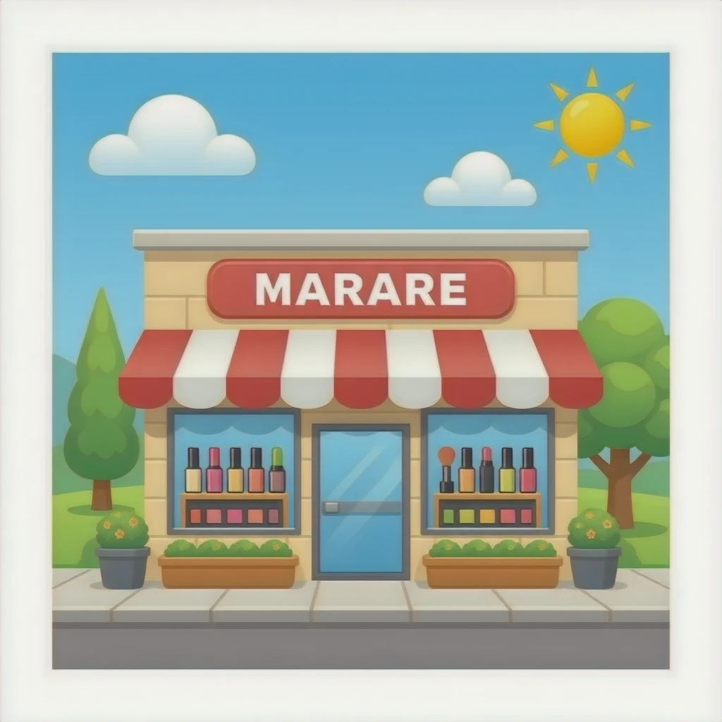 Loja de maquiagem emoji