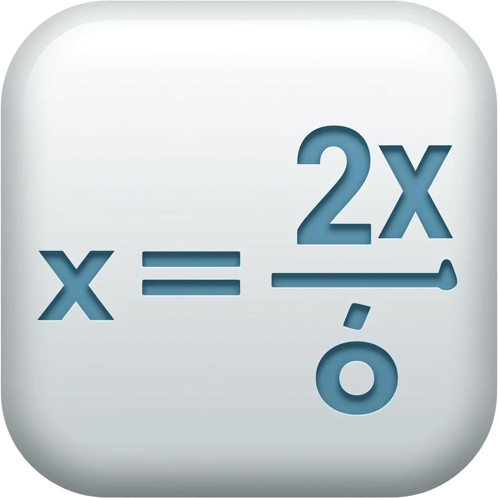 math single equation emoji
