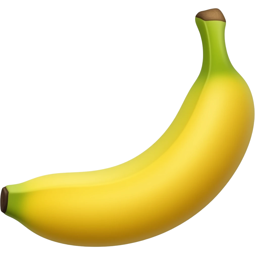 a 12 inch banana emoji