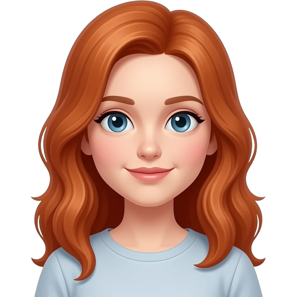 redhead girl emoji