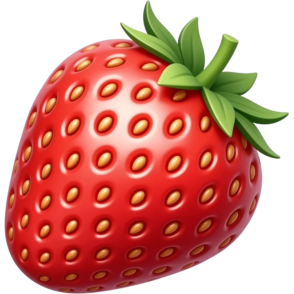 ازل الفراولة emoji