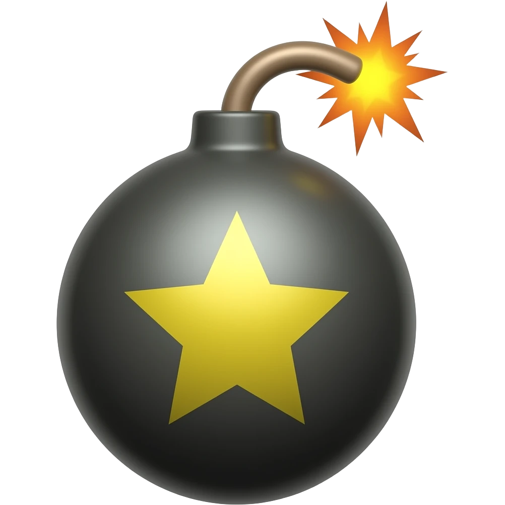 Bomb emoji