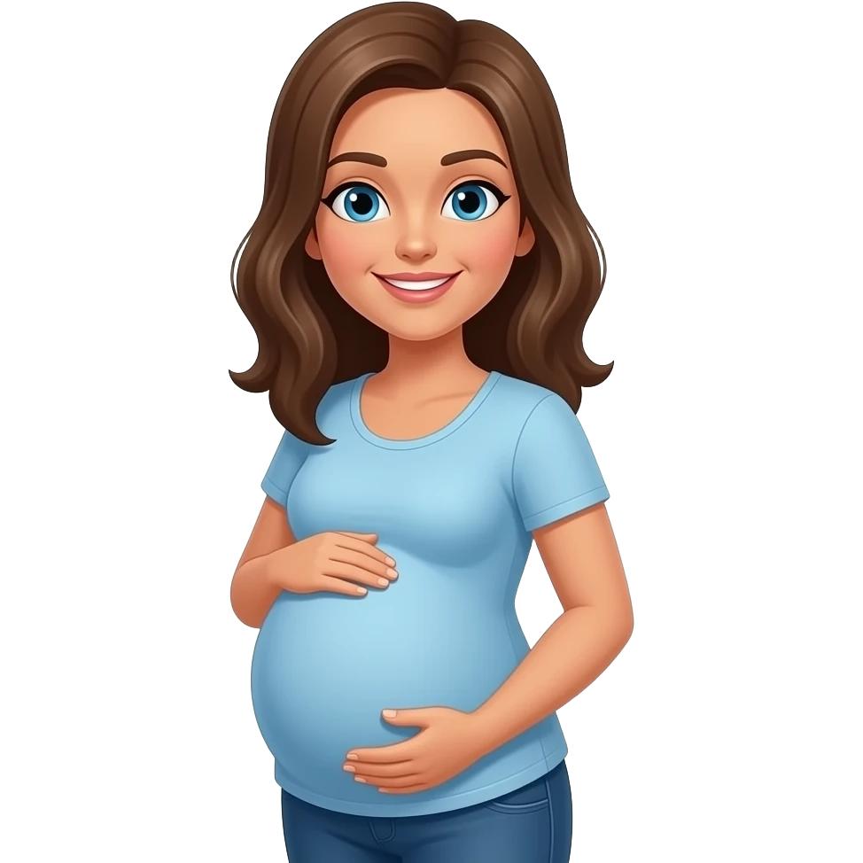 pregnant alexa emoji