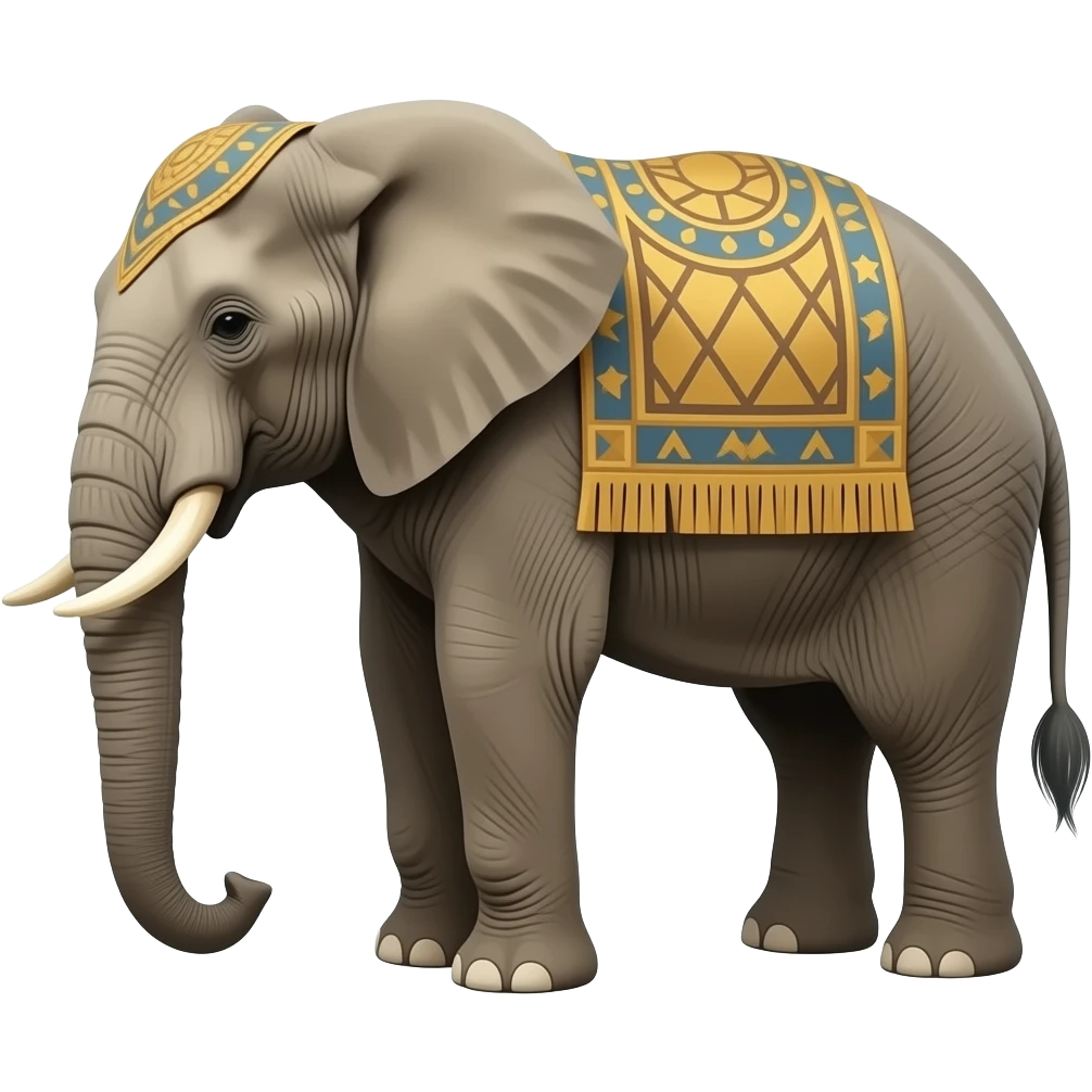 Gajah purba emoji
