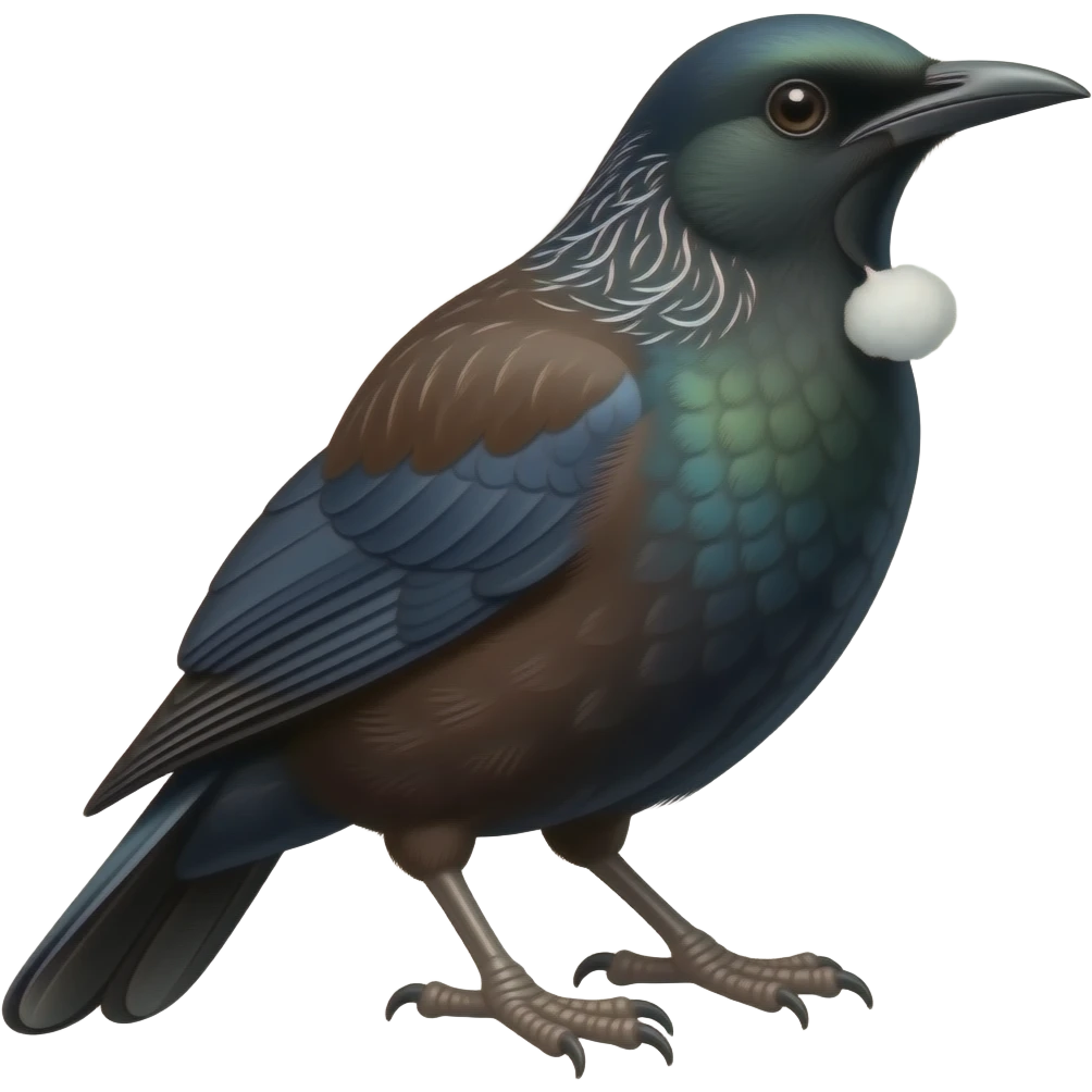 new zealand tui emoji