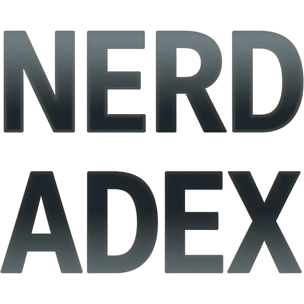 A text that says “Nerd Adex” in big writing emoji