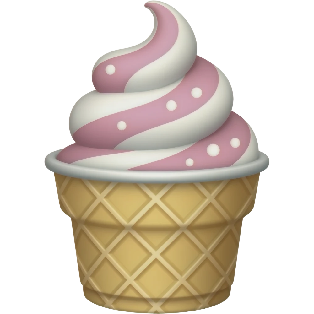 cup ice cream emoji
