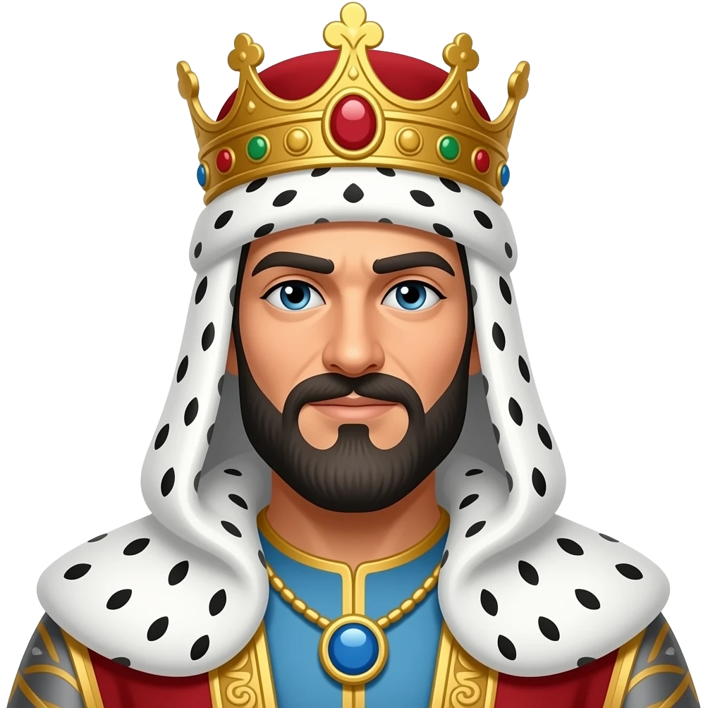 Persian king emoji