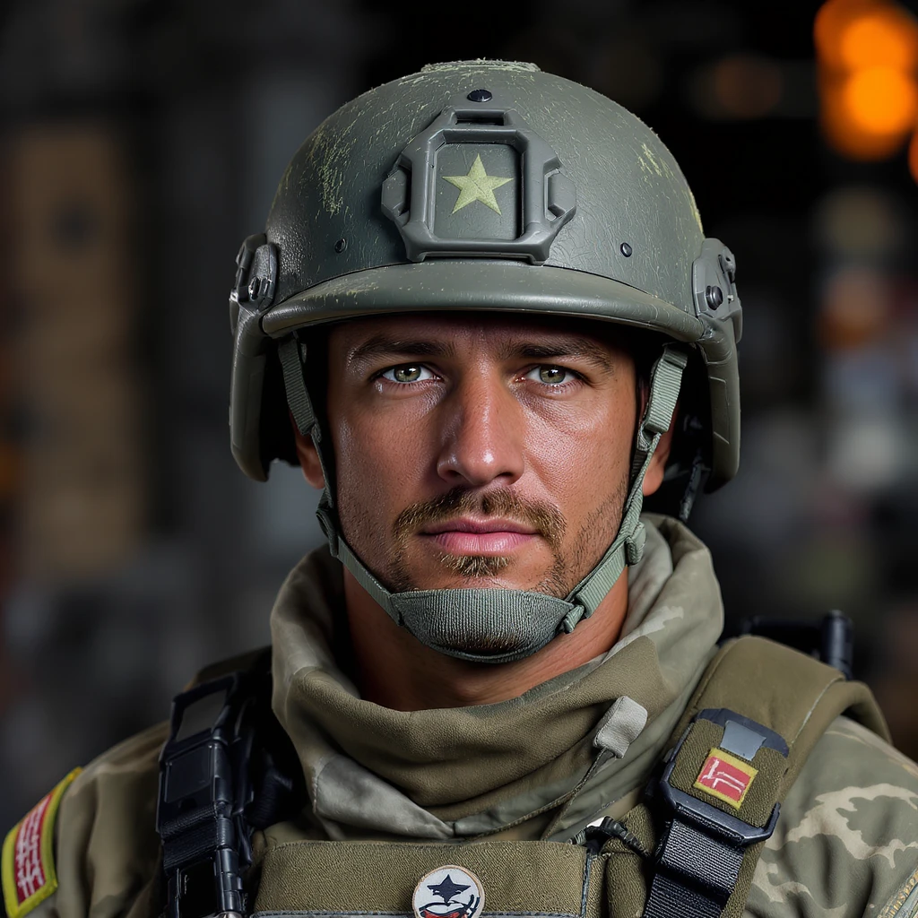 realistic military helmet, detailed, high resolution emoji