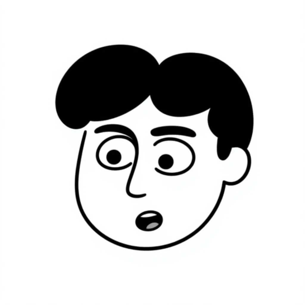 not very satisfied human face emoji