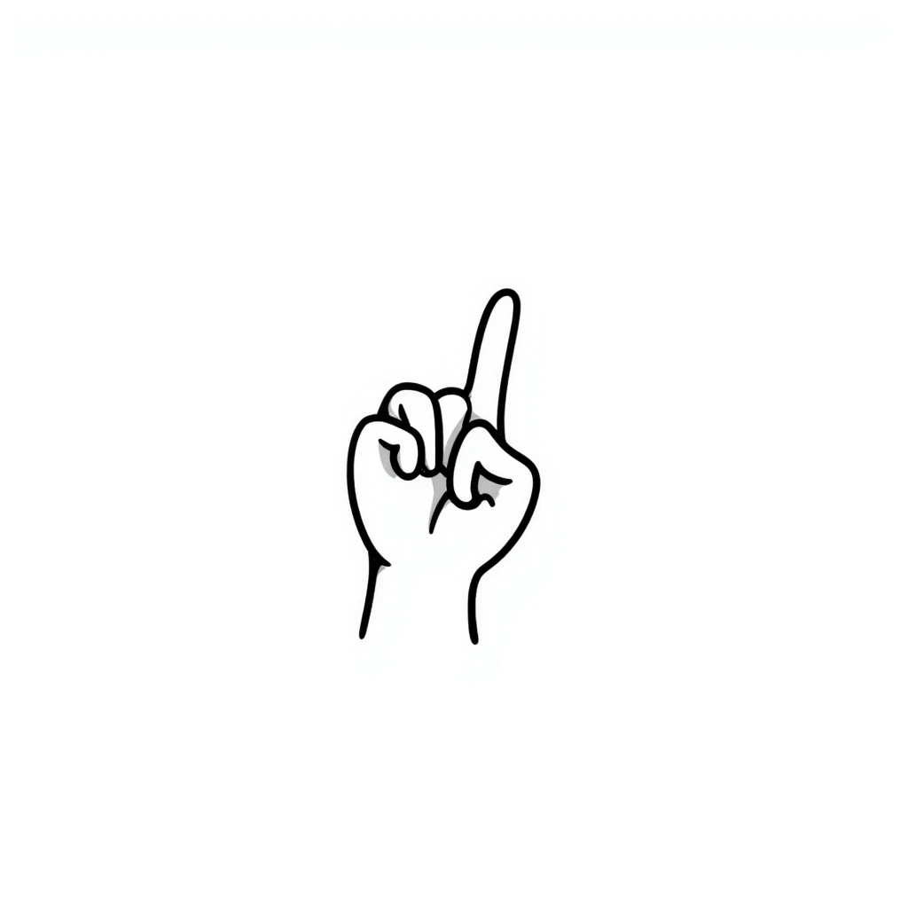 hand in a U shape emoji