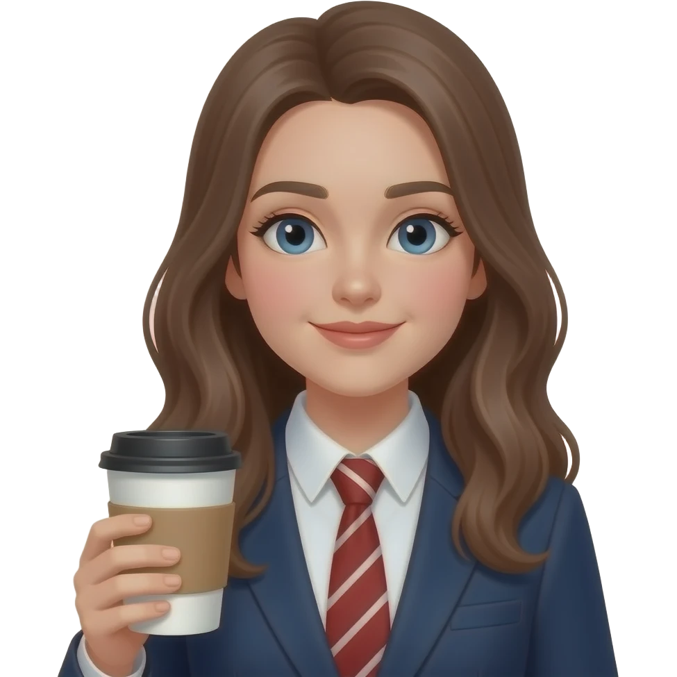 tesettürlü elinde kahve içen kiz emoji