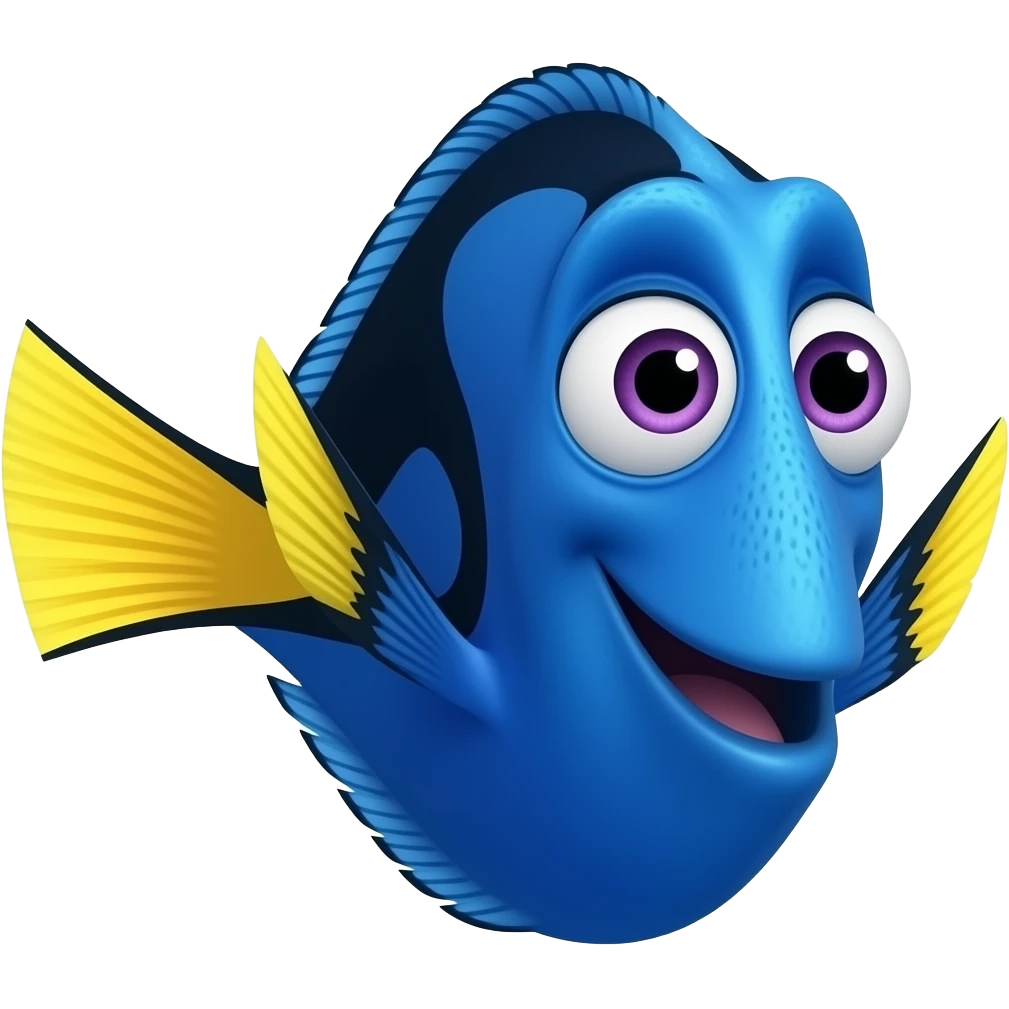 Finding Nemo dory emoji emoji