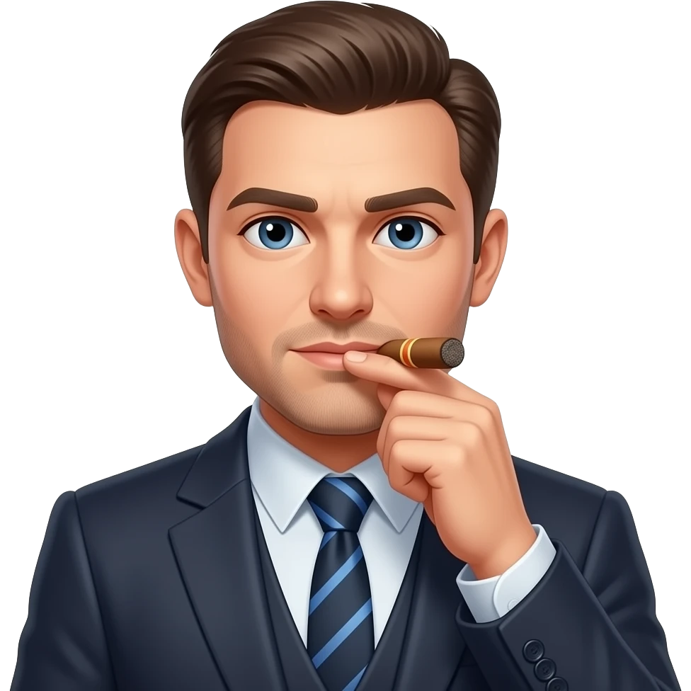Personalized avatar with a Cigar emoji