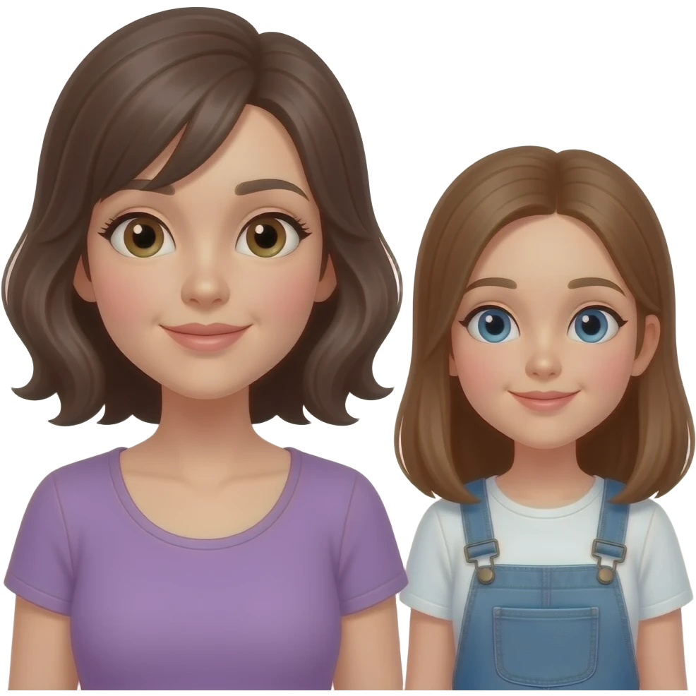 Mom has cum all over her face, teen daughter beside her emoji