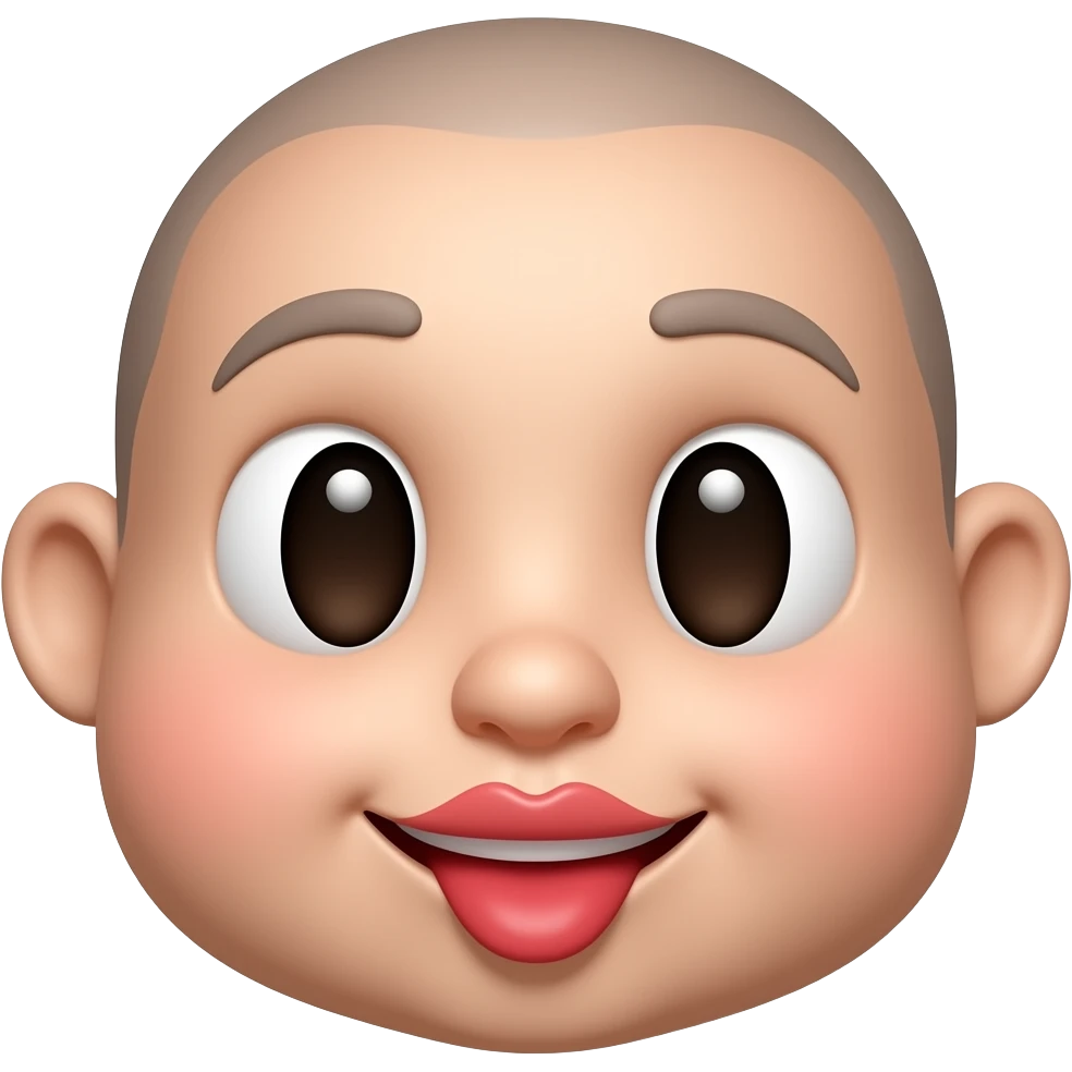 Öpücük yüz olsun emoji