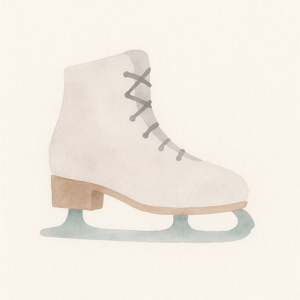 patin à glace emoji